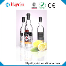 Adhesive label for bottles adhesive sticker